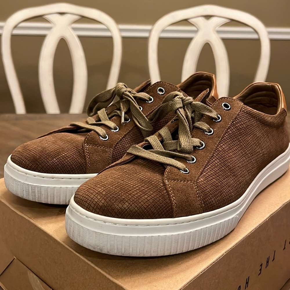 Brown Johnson Murphy Men’s Sneakers